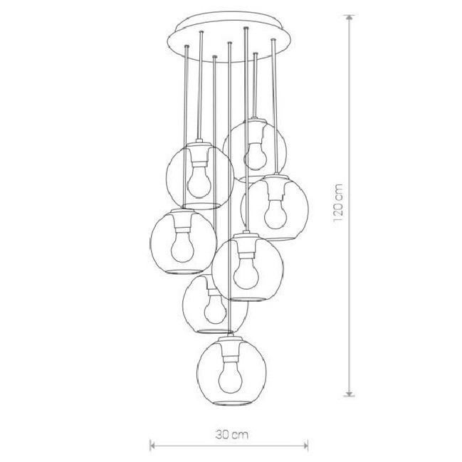 LAMPA WISZĄCA VETRO
