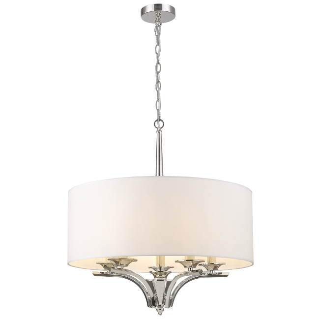 Lampa wisząca Atlanta nikiel