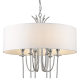 Lampa wisząca Las Vegas w kolorze niklu