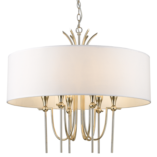 Lampa wisząca Las Vegas w kolorze złota