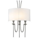 Kinkiet Las Vegas w kolorze niklu