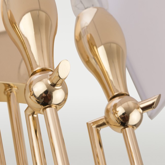 Kinkiet Las Vegas w kolorze złota