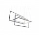 LAMPA WISZACA METRIC LED DIMM BLACK
