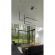 LAMPA WISZACA METRIC LED DIMM BLACK