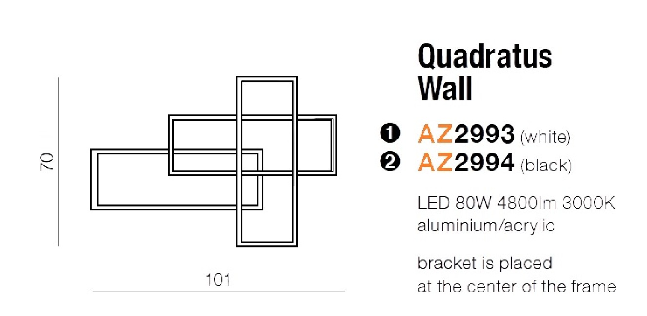 QUADRATUS WALL LED DIMM