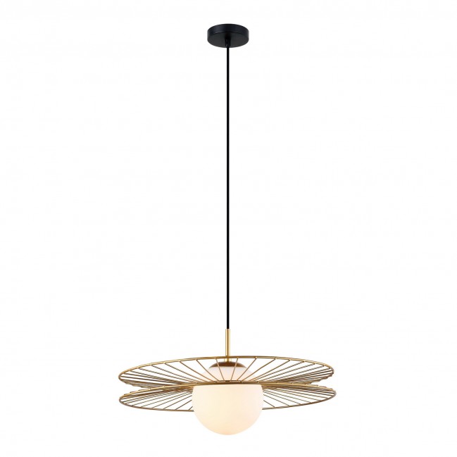 LAMPA WISZĄCA SANDY ZŁOTA