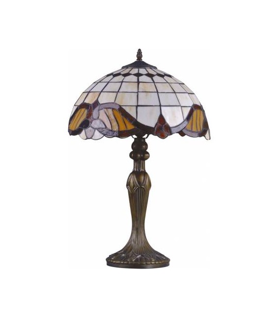 LAMPA STOŁOWA WITRAŻ