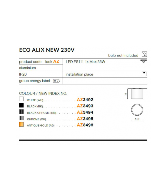 ECO ALIX NEW 230V