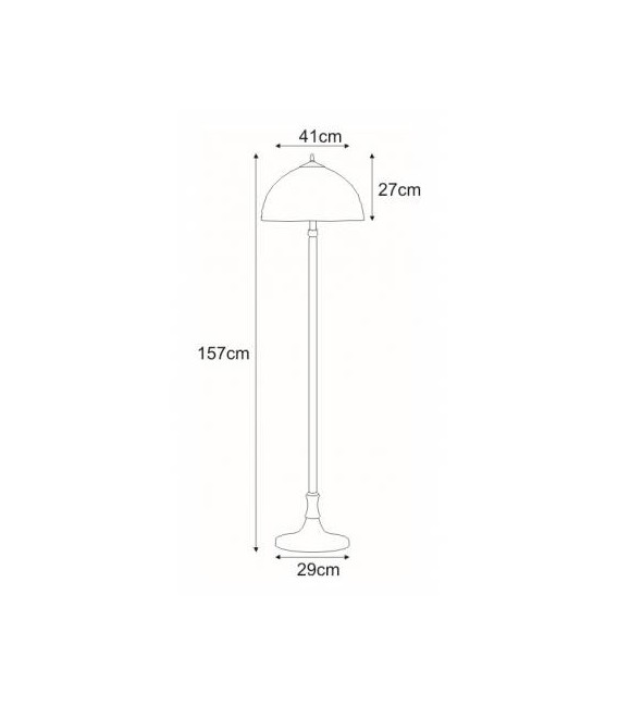 LAMPA PODŁOGOWA TIFANY