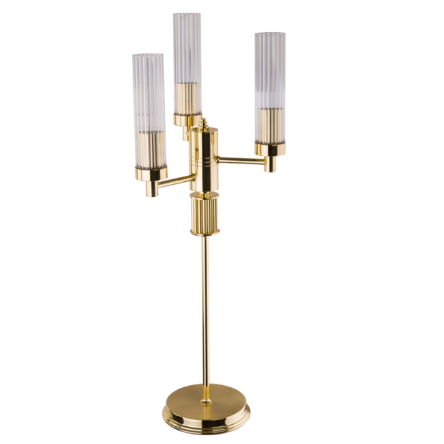 LAMPA STOŁOWA SETI ZŁOTA