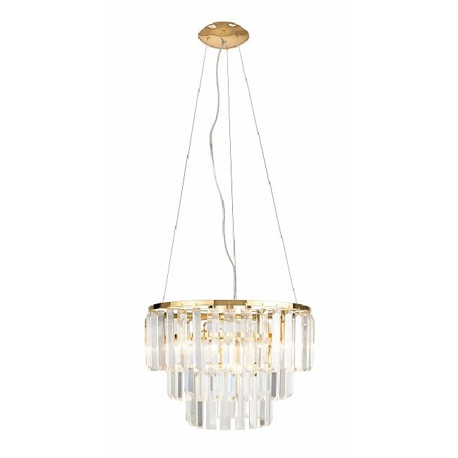LAMPA WISZĄCA MONACO ZŁOTA