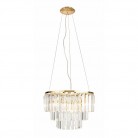 LAMPA WISZĄCA MONACO ZŁOTA