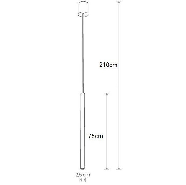 LAMPA WISZĄCA LASER 750