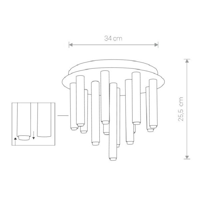 PLAFON STALACTITE