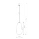 LAMPA WISZĄCA PEAR L