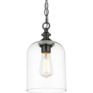 Lampa wisząca Prague w kolorze czarnym