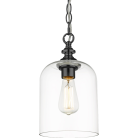 Lampa wisząca Prague w kolorze czarnym