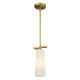 Lampa wisząca Bow w kolorze mosiądzu