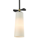 Lampa wisząca Bow w kolorze czarnym