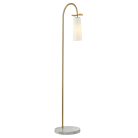 Lampa podłogowa Bow w kolorze mosiądzu