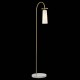 Lampa podłogowa Bow w kolorze mosiądzu