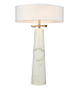 Lampa stołowa Bow w kolorze mosiądzu