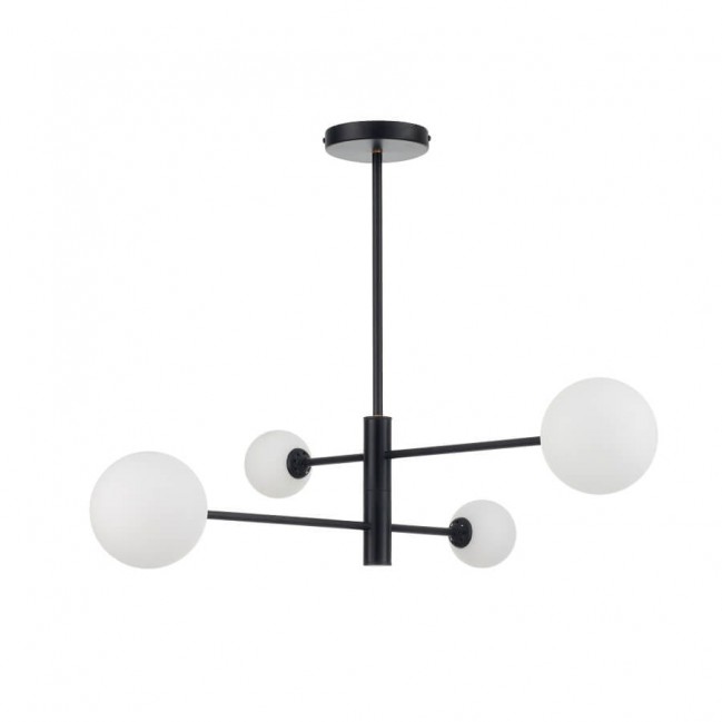LAMPA WISZĄCA DORADO 4 CZARNA