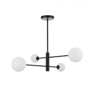 LAMPA WISZĄCA DORADO 4 CZARNA