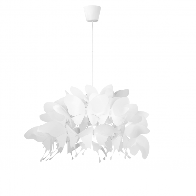 LAMPA WISZĄCA FARFALLA BIAŁA
