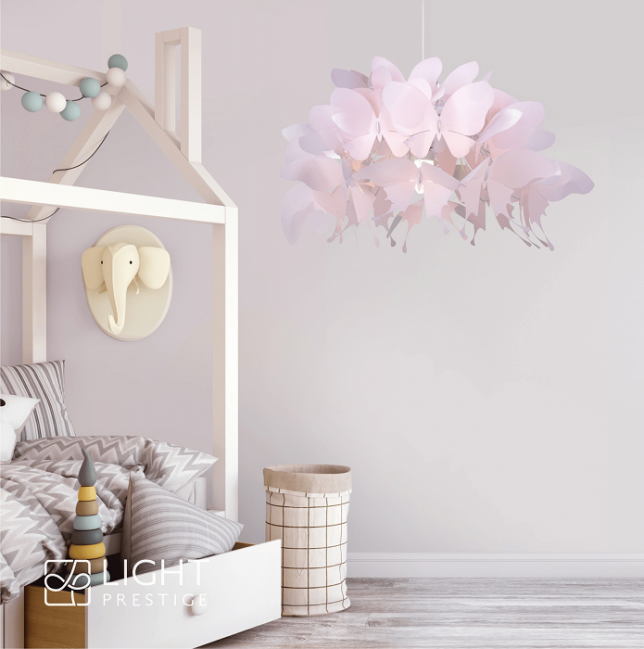 LAMPA WISZĄCA FARFALLA BIAŁA