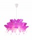 LAMPA WISZĄCA FARFALLA CIEMNO RÓŻOWA
