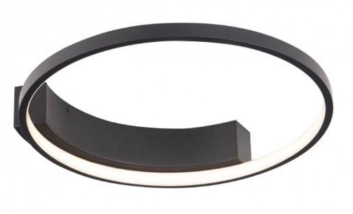 PLAFON VELVET LED CZARNY