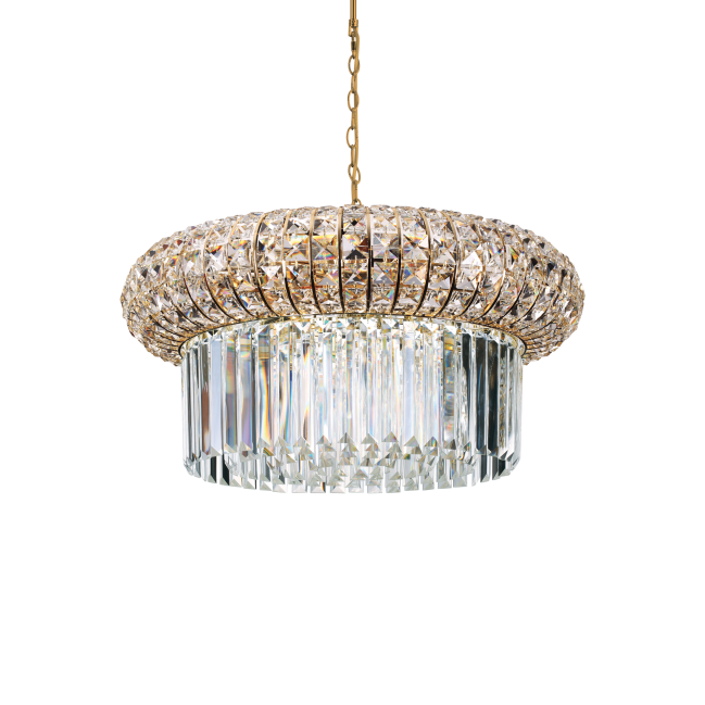 LAMPA WISZĄCA NABUCCO ZŁOTA