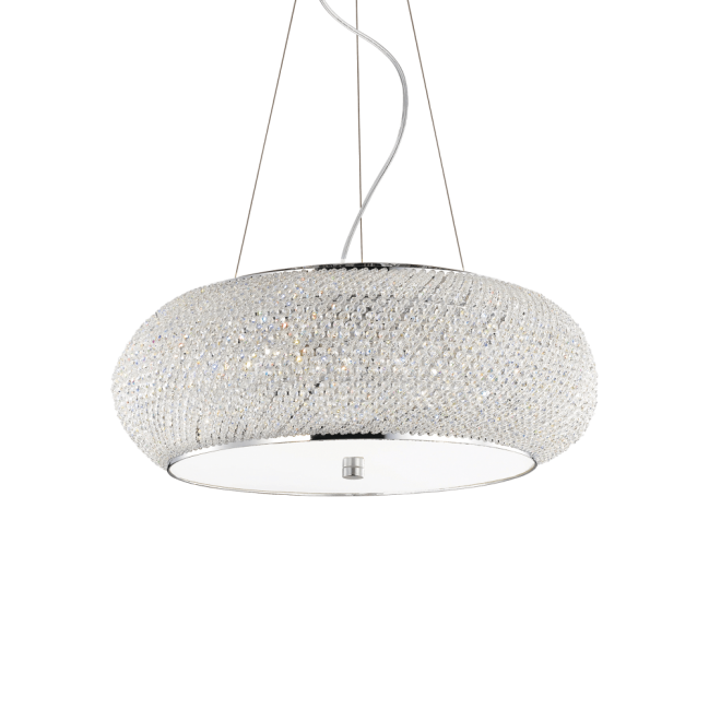 LAMPA WISZĄCA PASHA CHROM