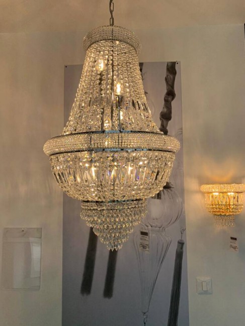 LAMPA WISZĄCA DUBAI CHROM