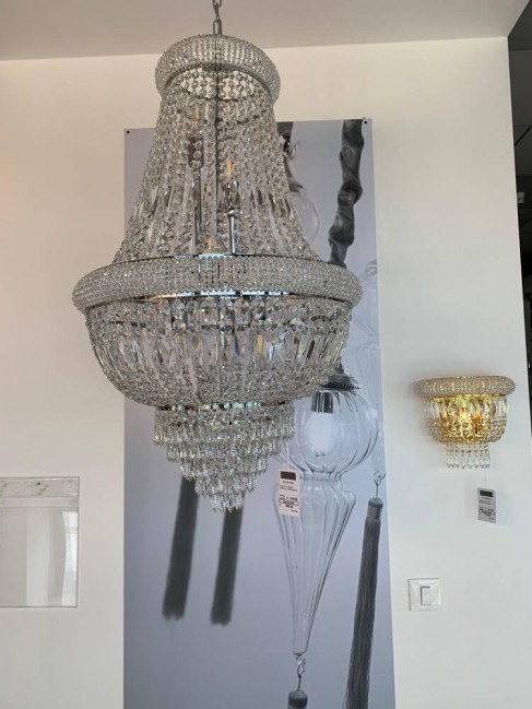 LAMPA WISZĄCA DUBAI CHROM