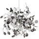 LAMPA WISZĄCA MONETTI CHROM