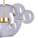 Lampa wisząca Bubbles 5+1 gold - Od ręki
