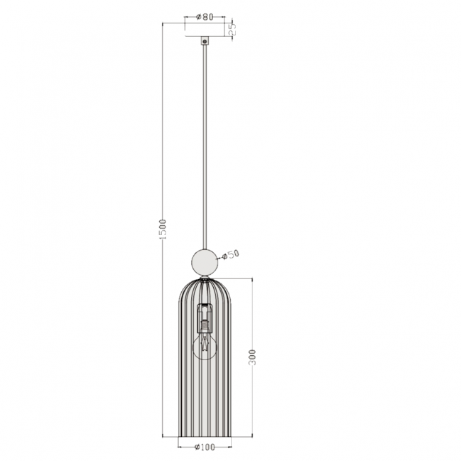 LAMPA WISZĄCA PIEGA 1