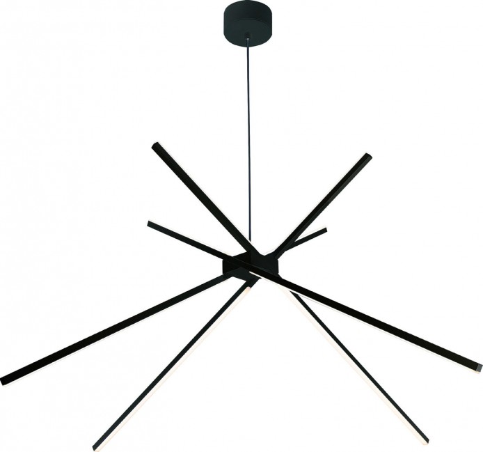 LAMPA WISZĄCA SPIDER LED CZARNA
