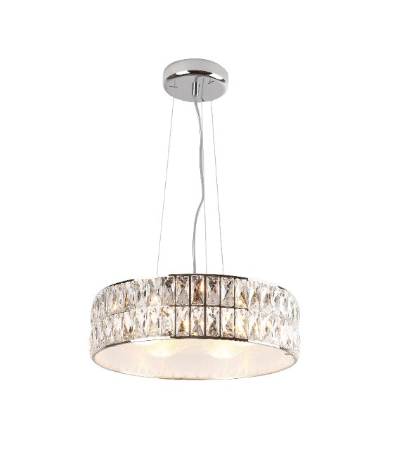 LAMPA WISZĄCA DIAMANTE CHROM