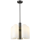 Lampa wisząca Seoul w kolorze czarny chrom