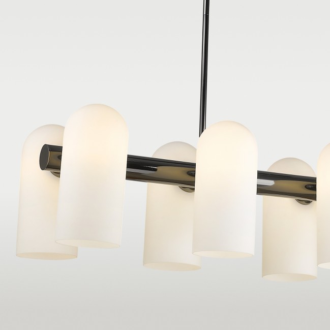 Lampa wisząca Seoul w kolorze czarny chrom