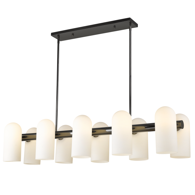 Lampa wisząca Seoul w kolorze czarny chrom