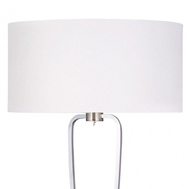 LAMPA PODŁOGOWA PARIS II NIKIEL