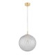 LAMPA WISZĄCA CADIX 1 ZŁOTA