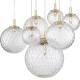 LAMPA WISZĄCA CADIX 7 ZŁOTA