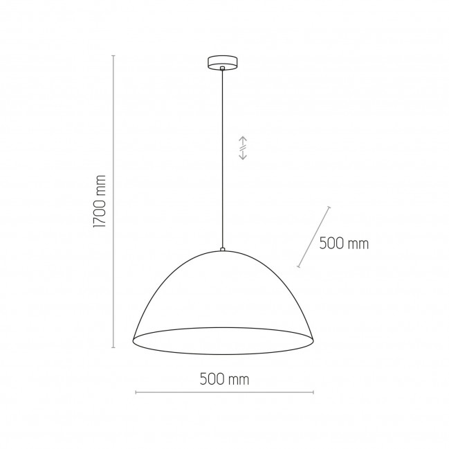 LAMPA WISZĄCA FARO NEW WHITE