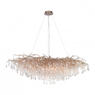 LAMPA WISZĄCA ICICLE MOSIĄDZ