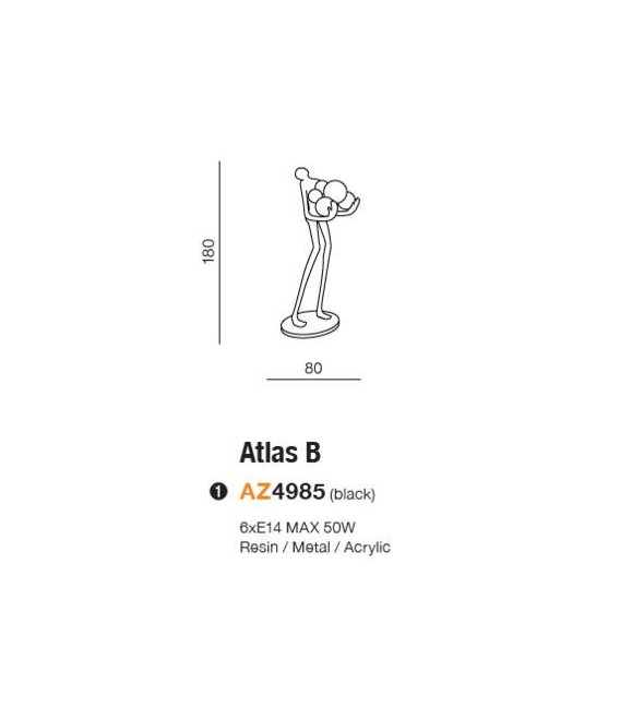LAMPA PODŁOGOWA ATLAS B